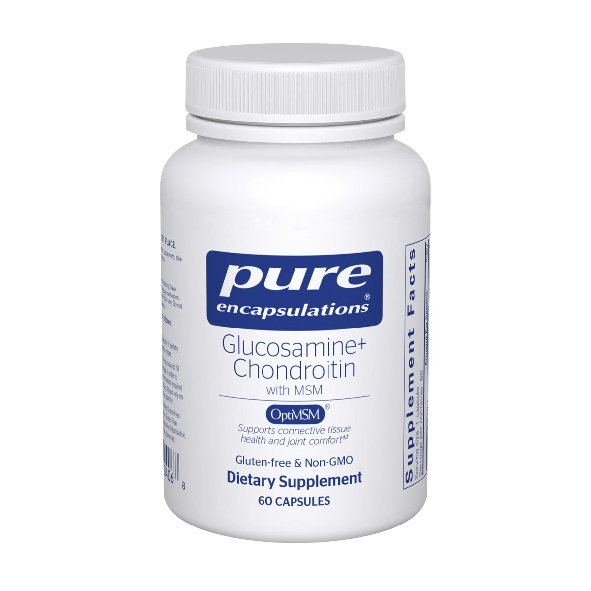 Pure Encapsulations Glucosamine + Chondroitin with MSM