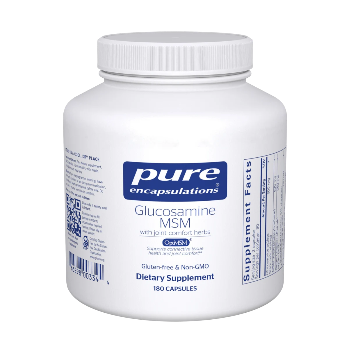 Pure Encapsulations Glucosamine MSM
