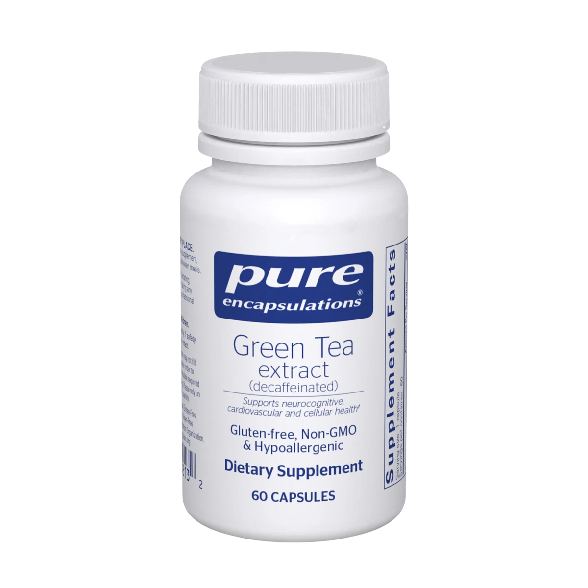 Pure Encapsulations Green Tea extract (decaffeinated)