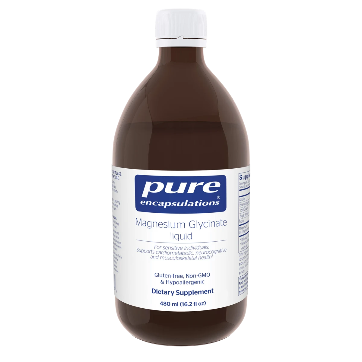 Pure Encapsulations Magnesium Glycinate liquid