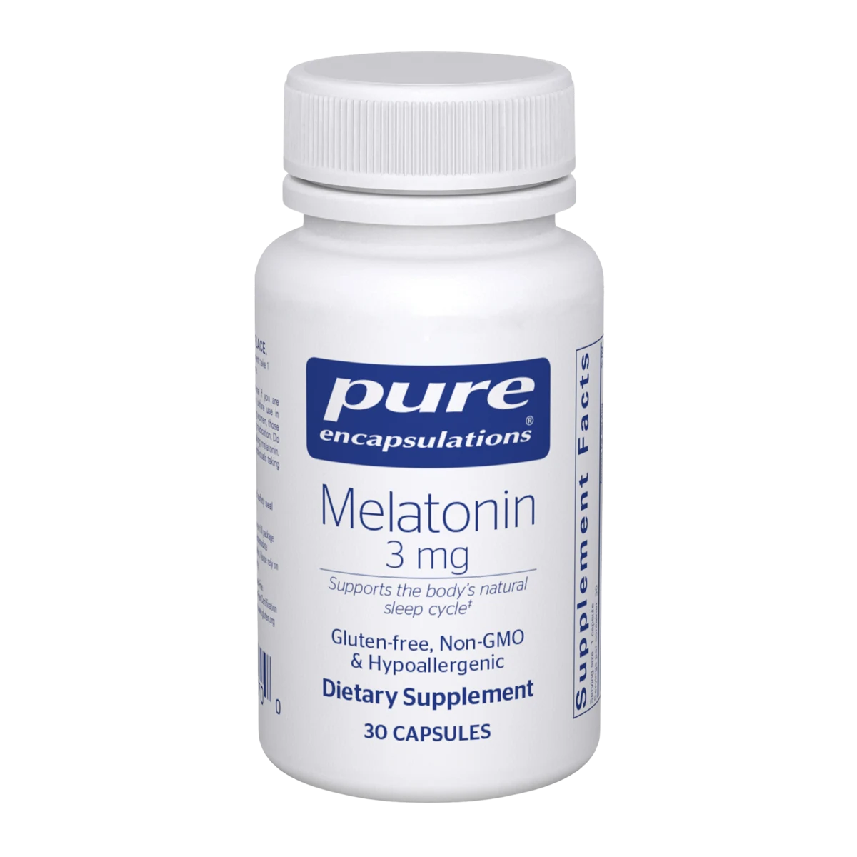 Pure Encapsulations Melatonin 3 mg
