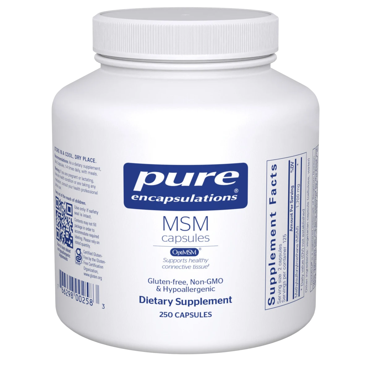 Pure Encapsulations MSM capsules