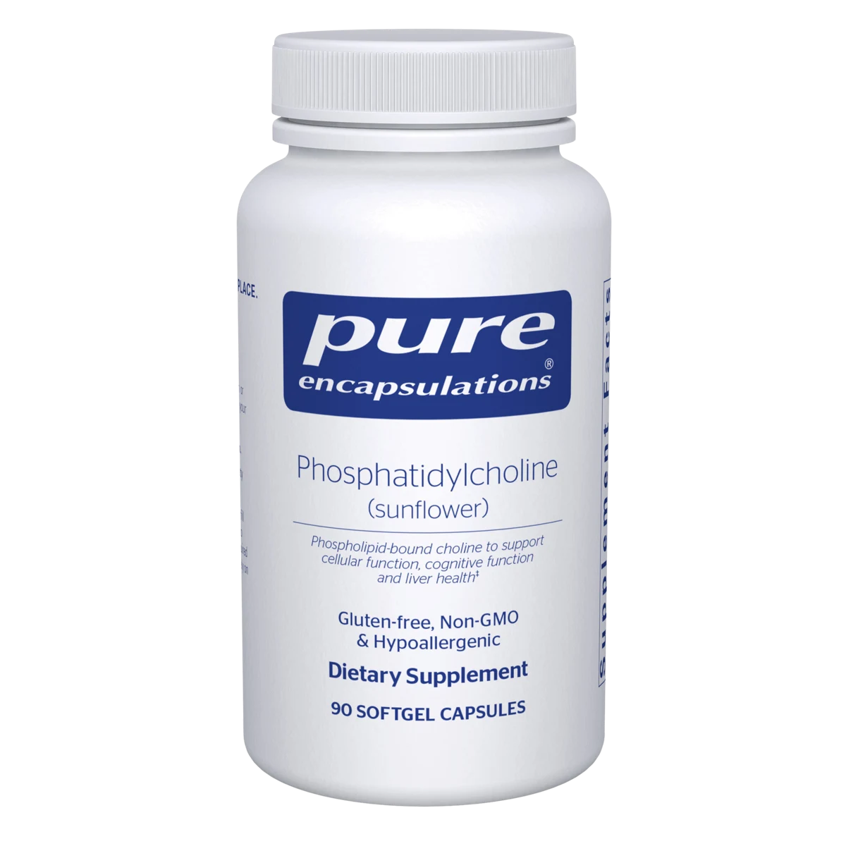 Pure Encapsulations Phosphatidylcholine (sunflower)