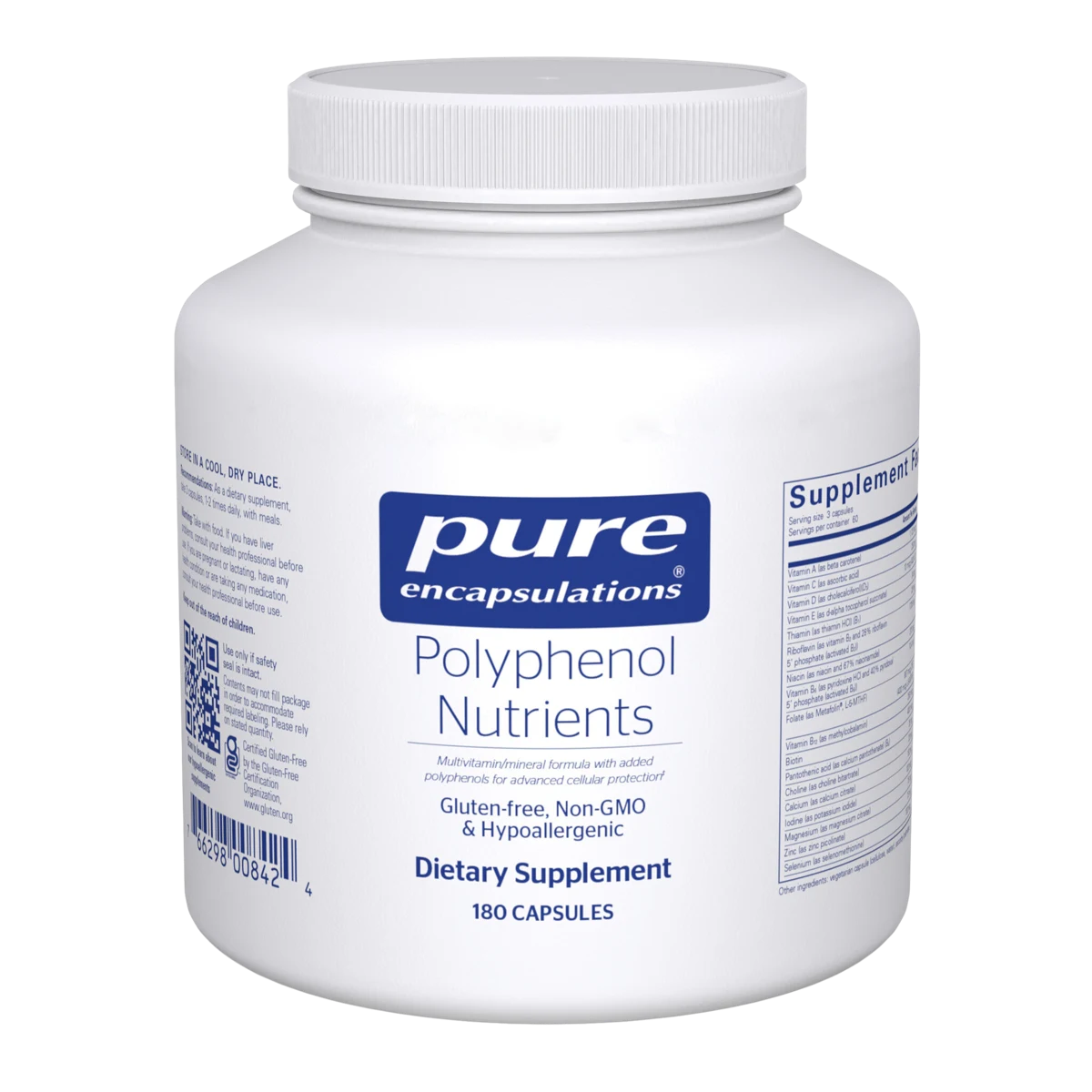 Pure Encapsulations Polyphenol Nutrients