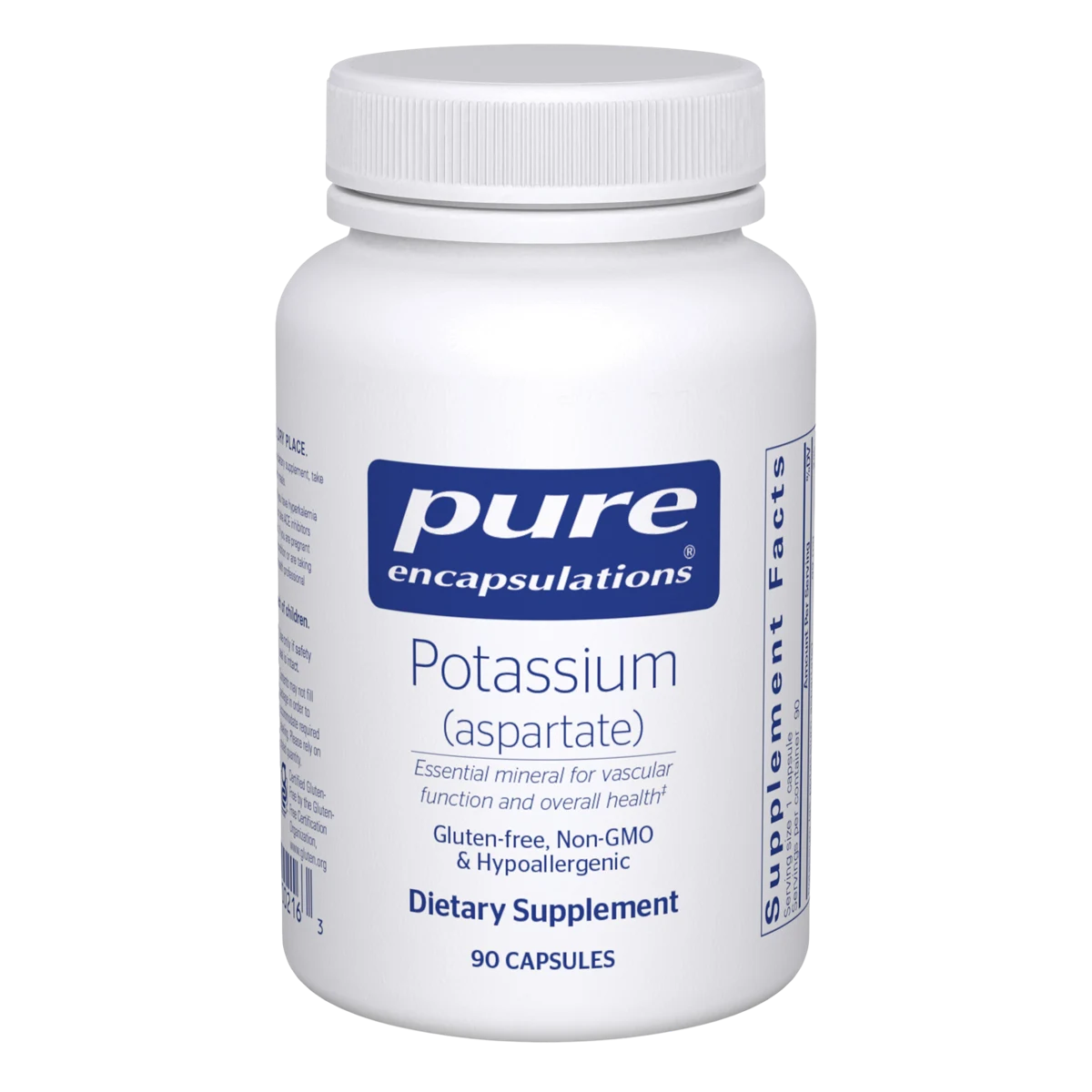 Pure Encapsulations Potassium (aspartate)