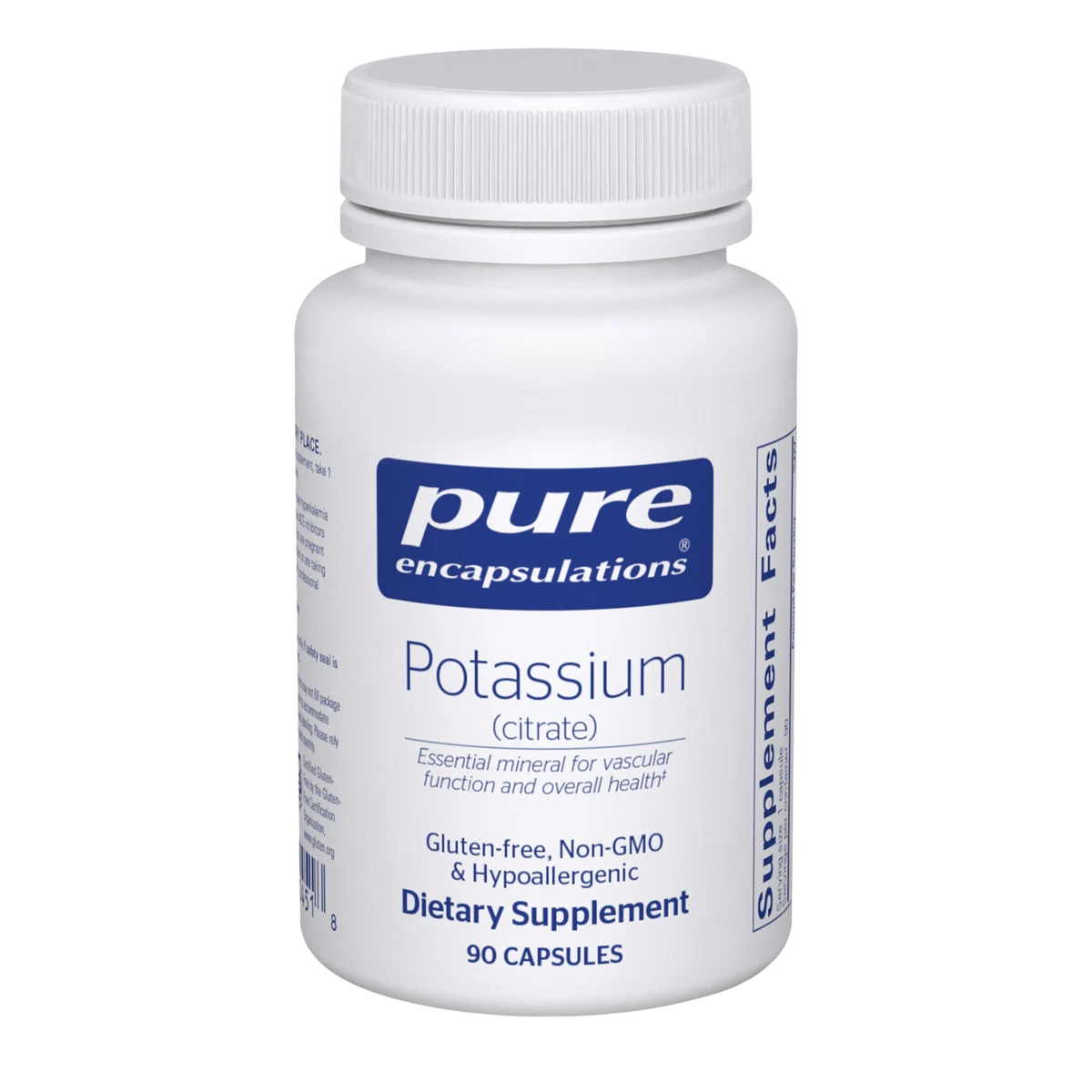 Pure Encapsulations Potassium (citrate)