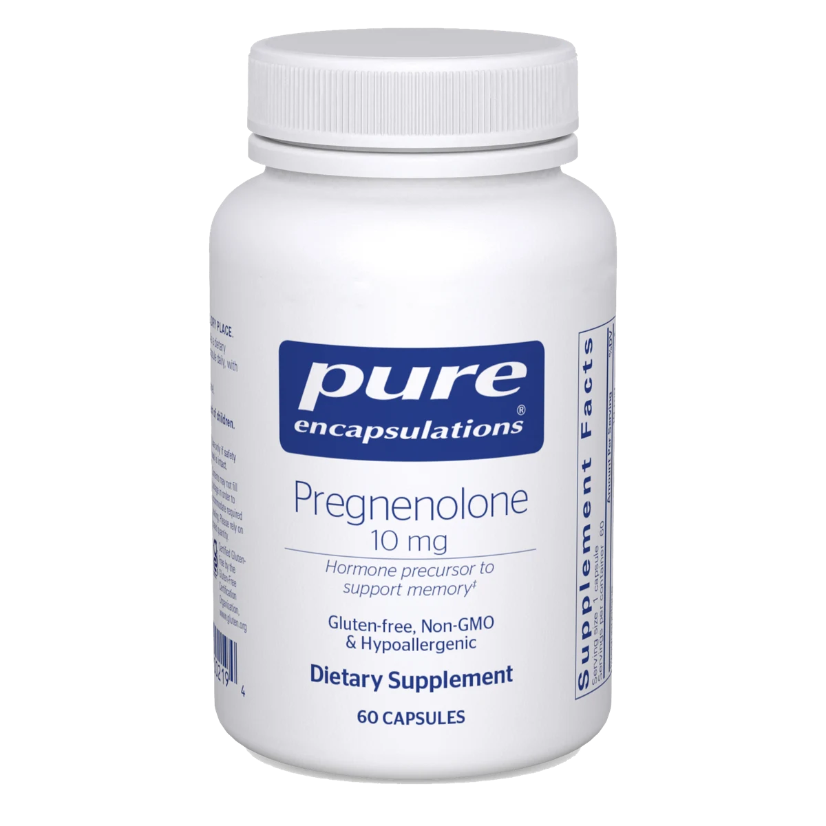 Pure Encapsulations Pregnenolone 10 mg