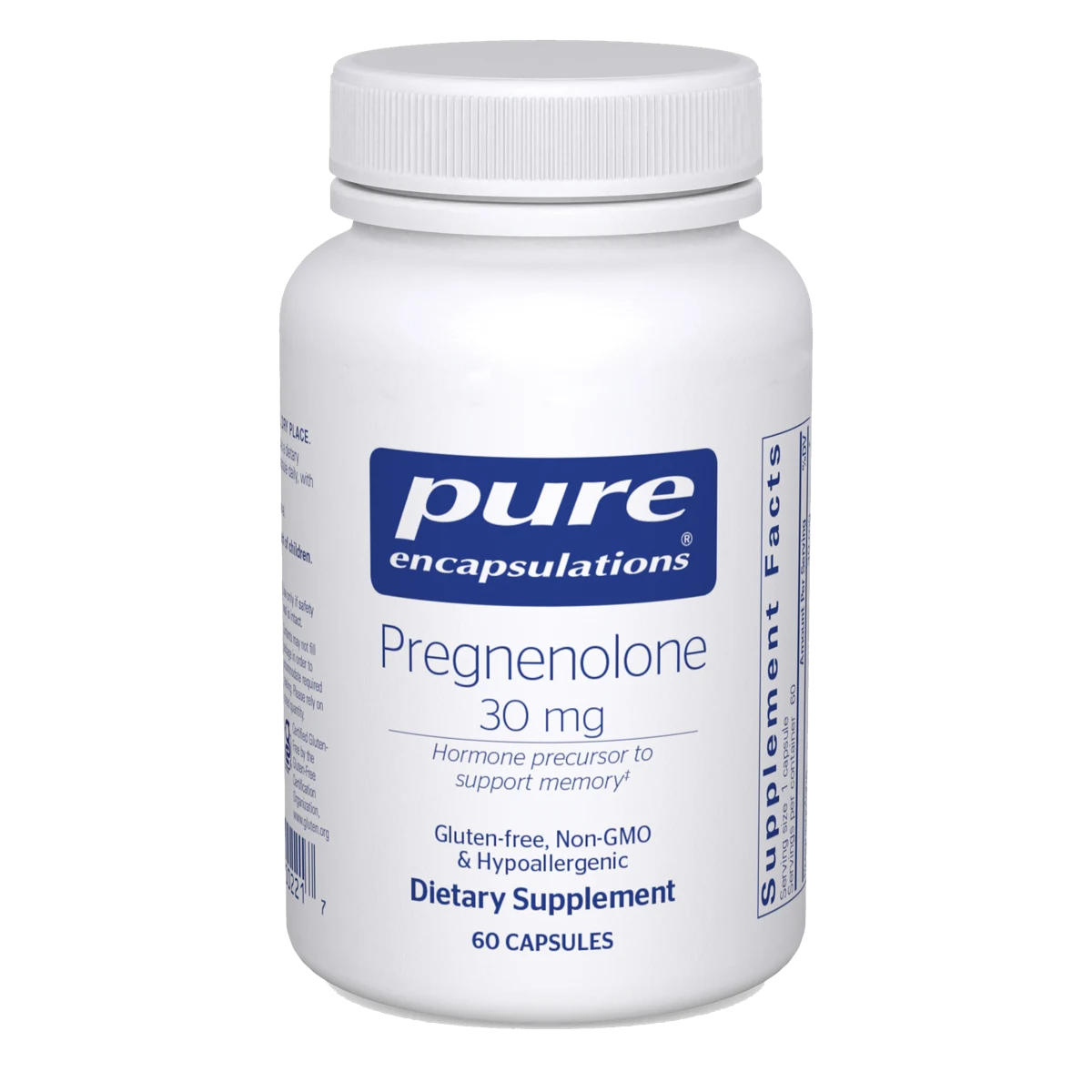 Pure Encapsulations Pregnenolone 30 mg
