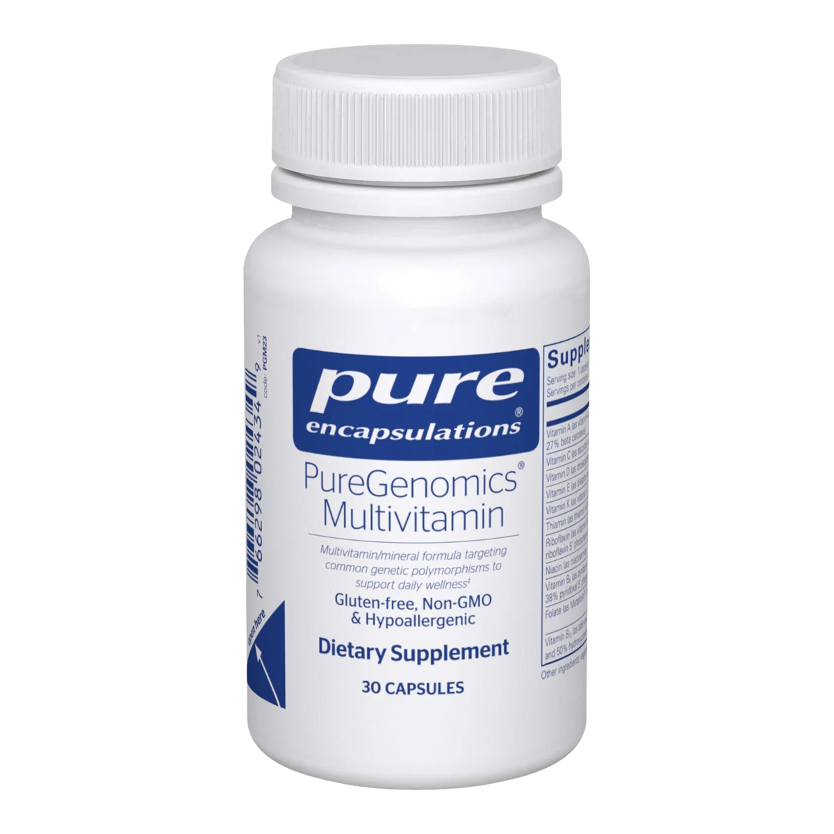 Pure Encapsulations PureGenomics Multivitamin