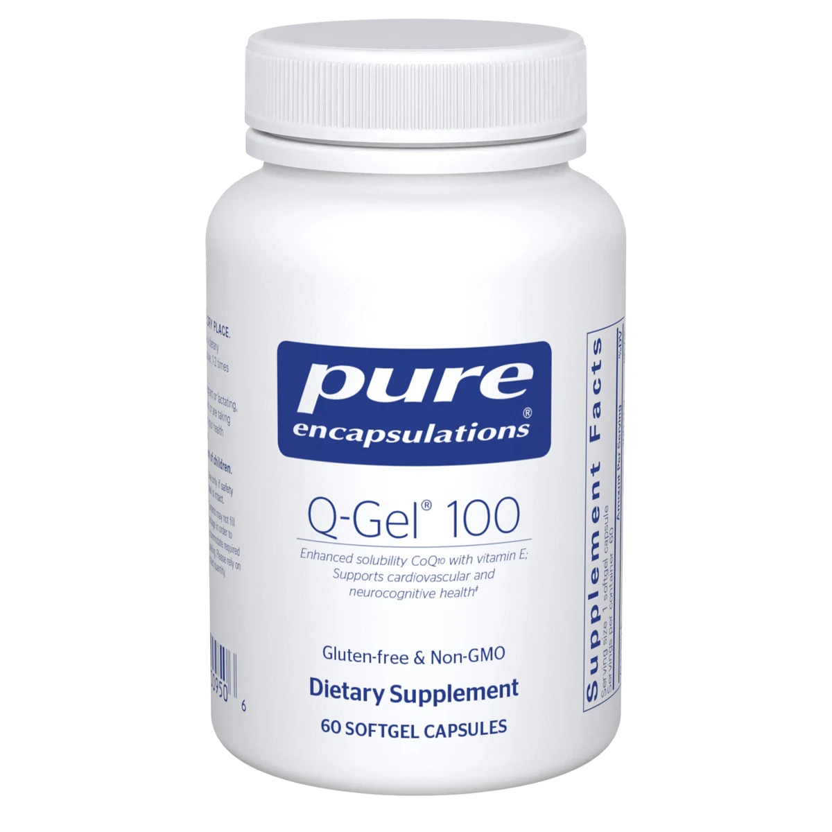 Pure Encapsulations Q-Gel 100 (Hydrosoluble CoQ10)