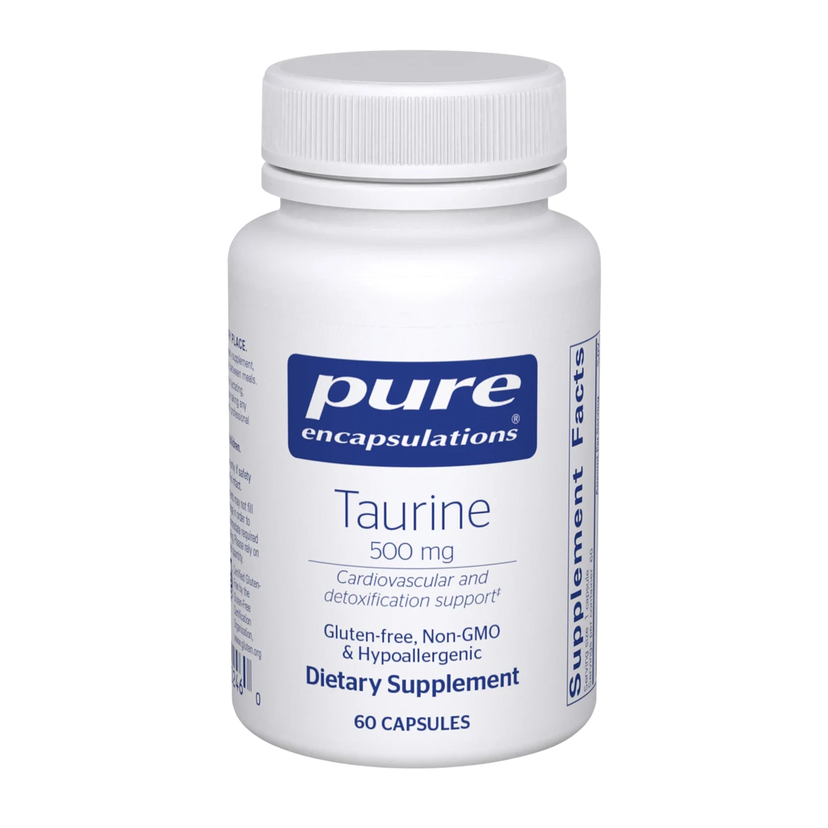 Pure Encapsulations Taurine 500 mg