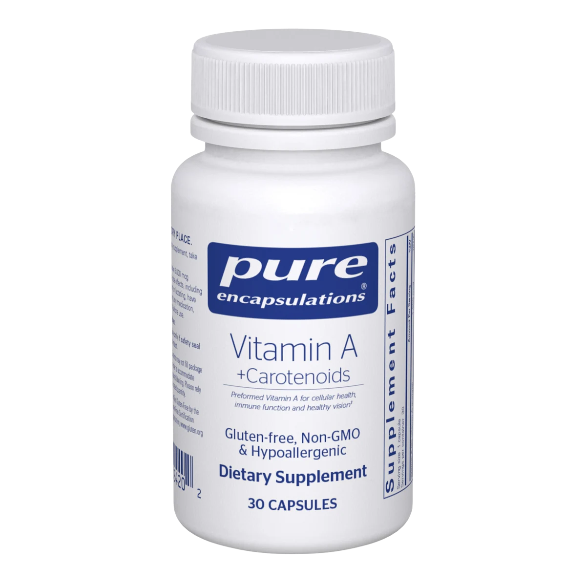 Pure Encapsulations Vitamin A + Carotenoids