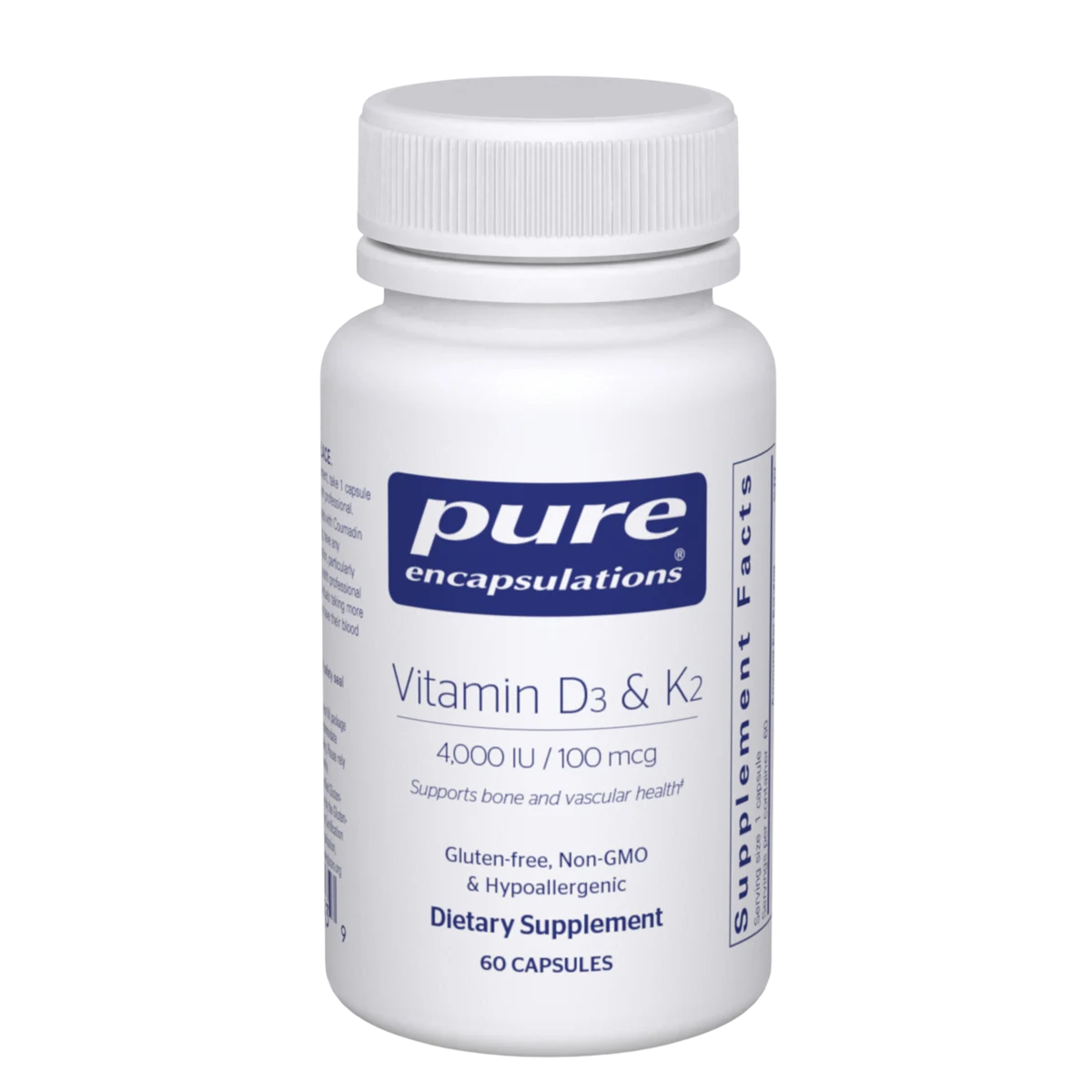 Pure Encapsulations Vitamin D3 & K2