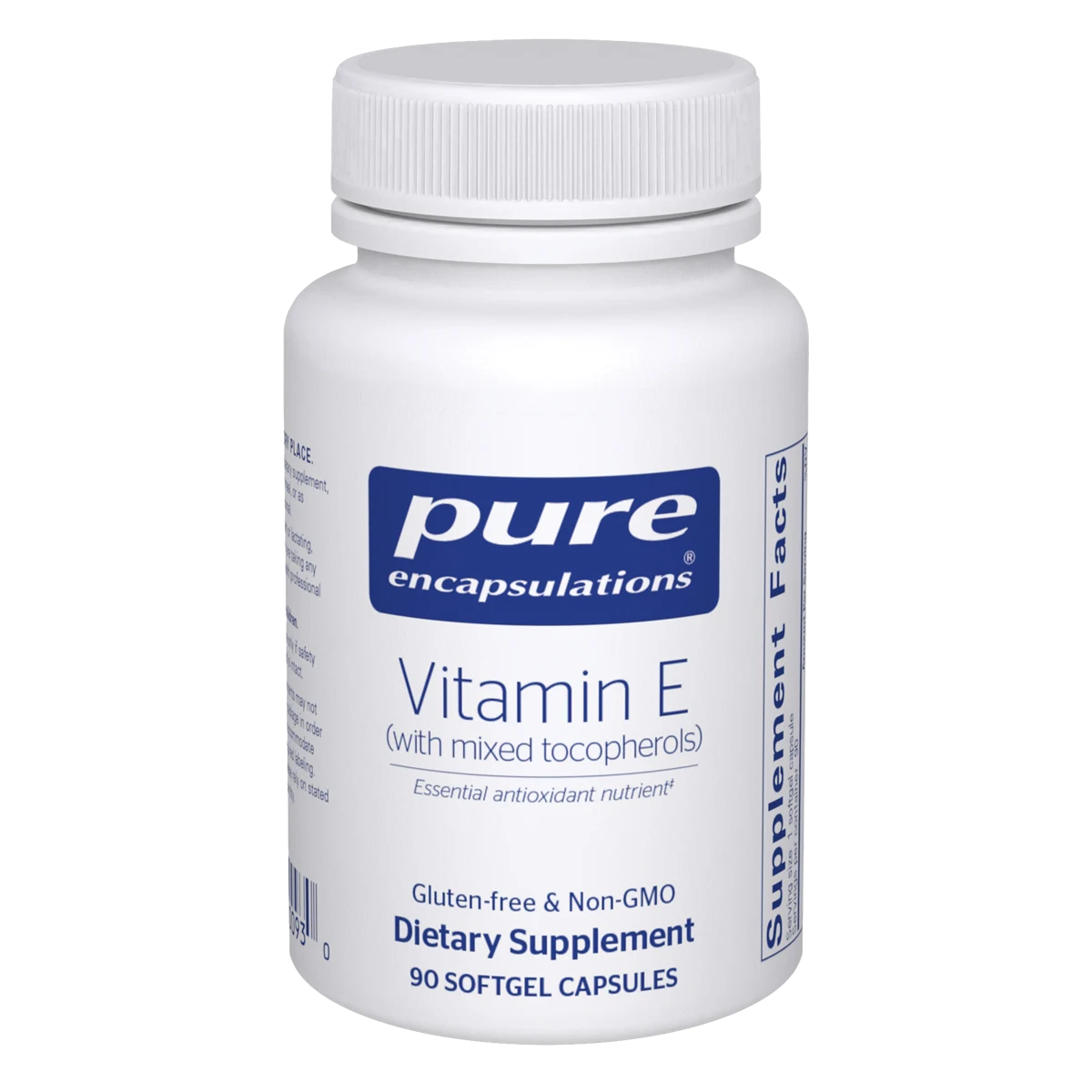 Pure Encapsulations Vitamin E (with mixed tocopherols)