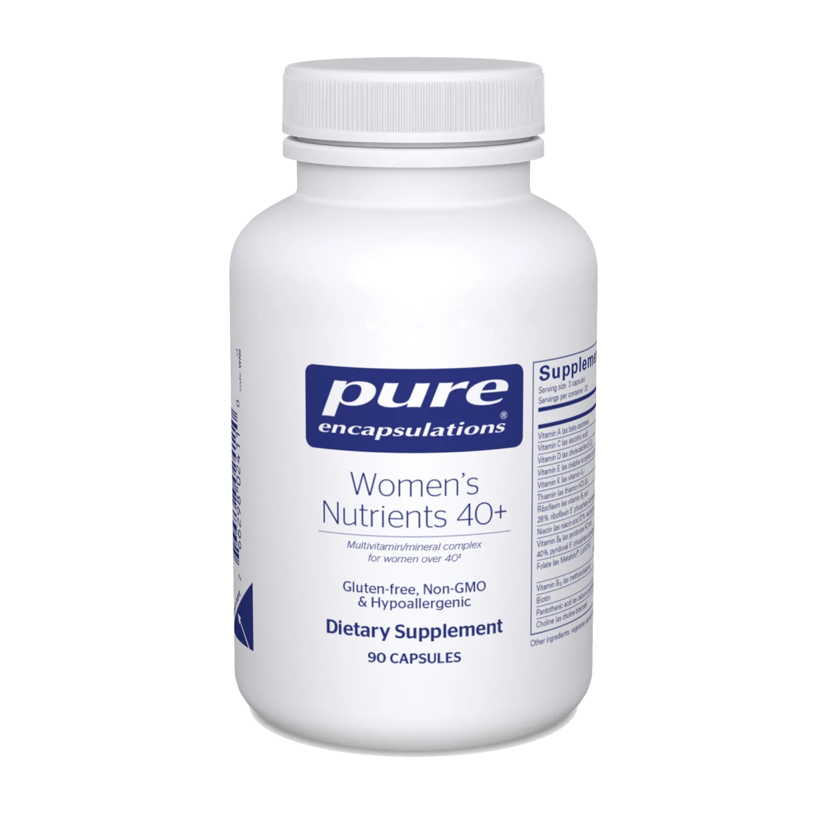 Pure Encapsulations Women's Nutrients 40+