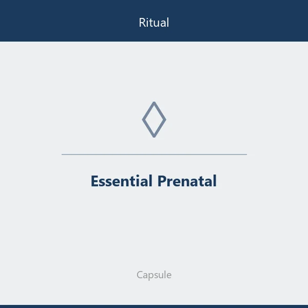 Ritual Essential Prenatal