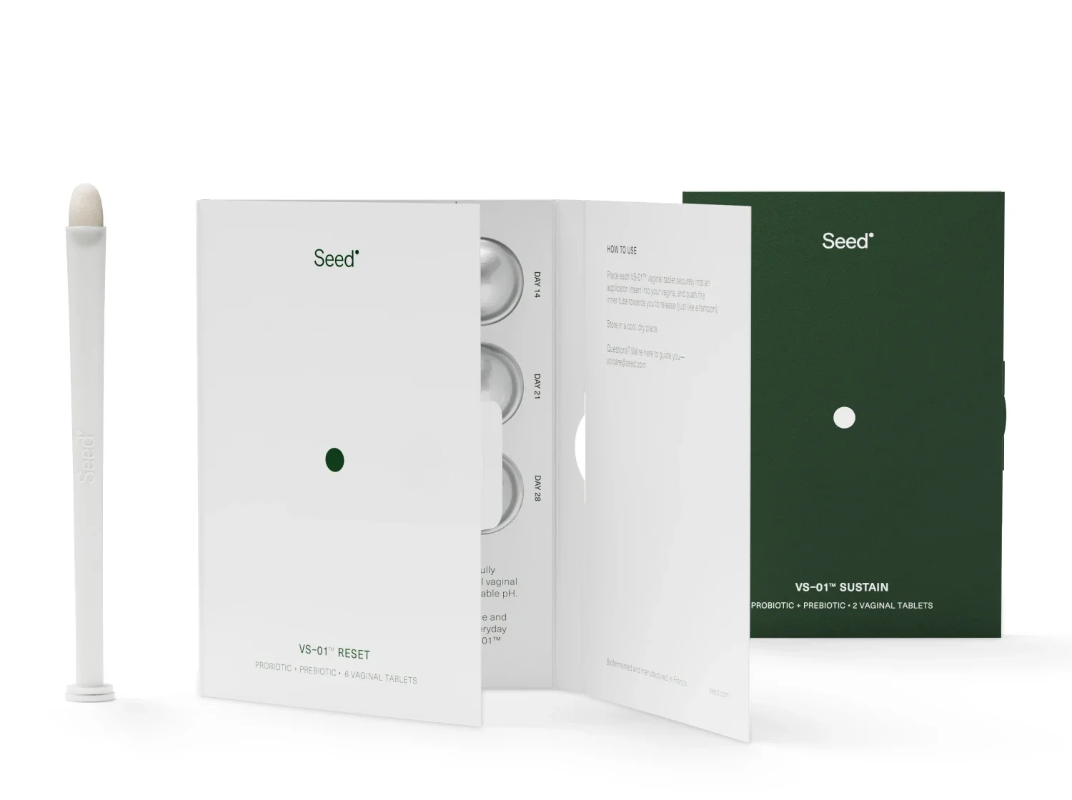 Seed VS-01™
Vaginal Synbiotic