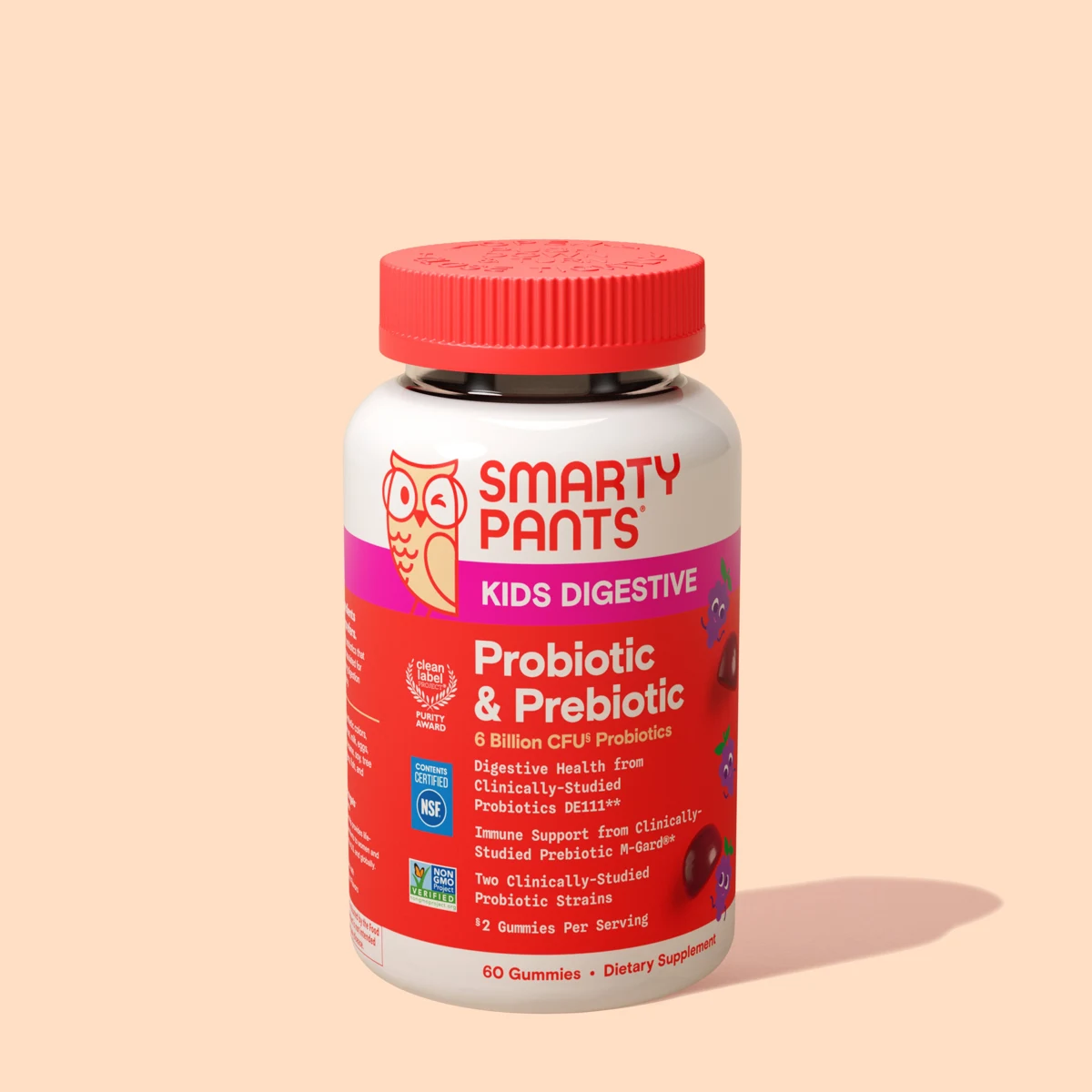 SmartyPants Kids Probiotic & Prebiotic - Grape