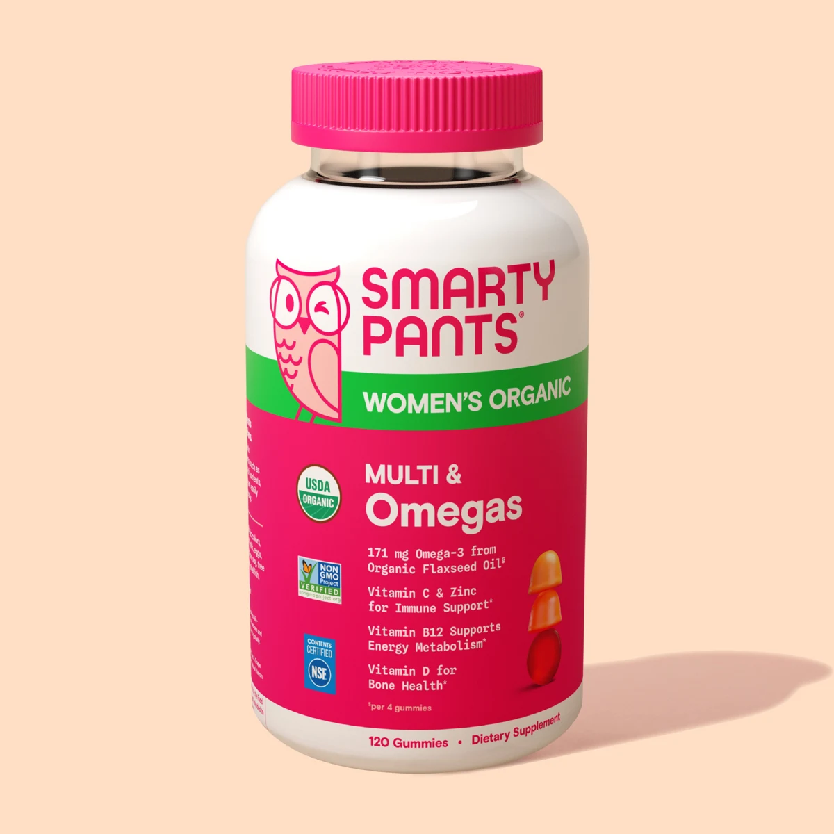 SmartyPants Women’s Organic Multi & Omegas