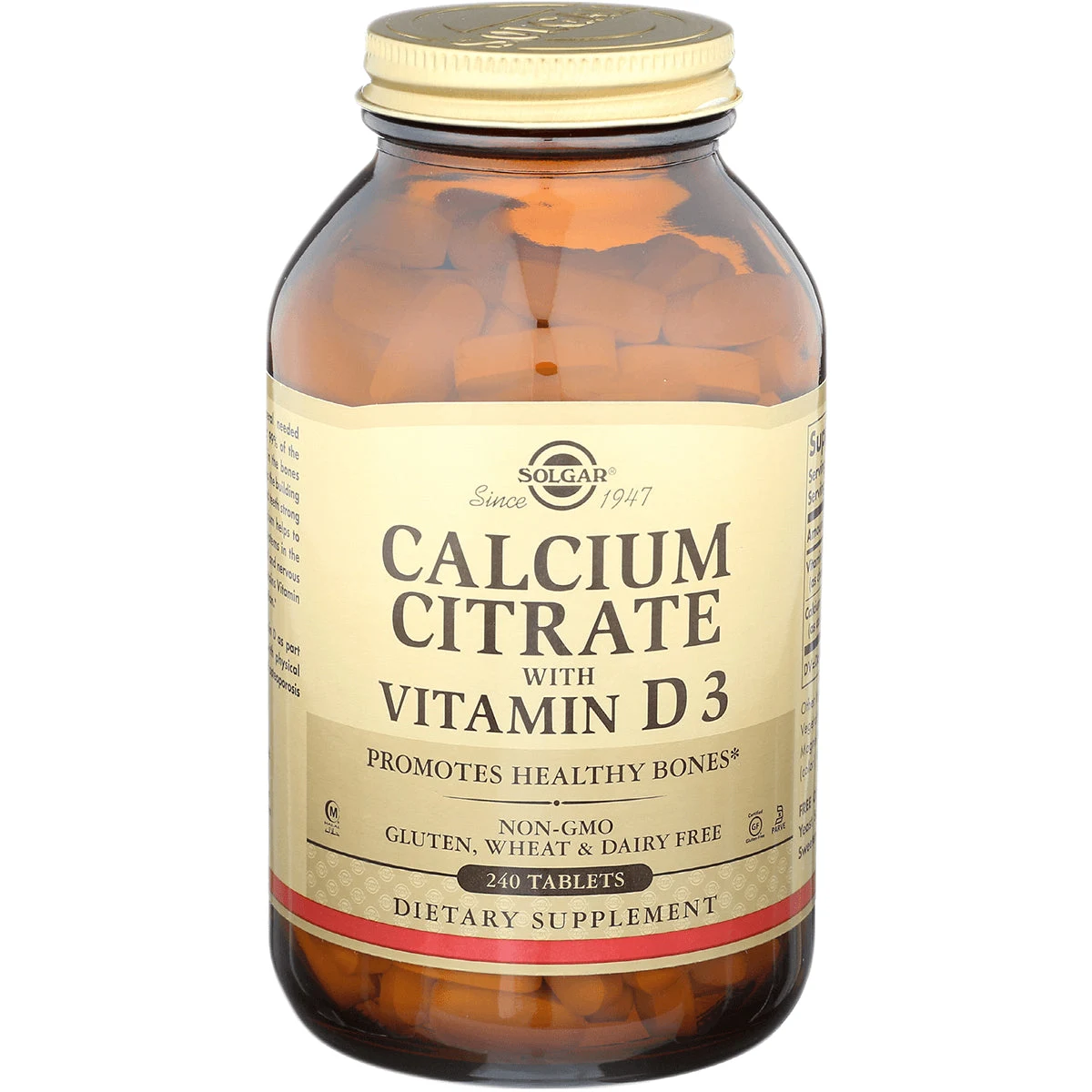 Solgar Calcium Citrate with Vitamin D3