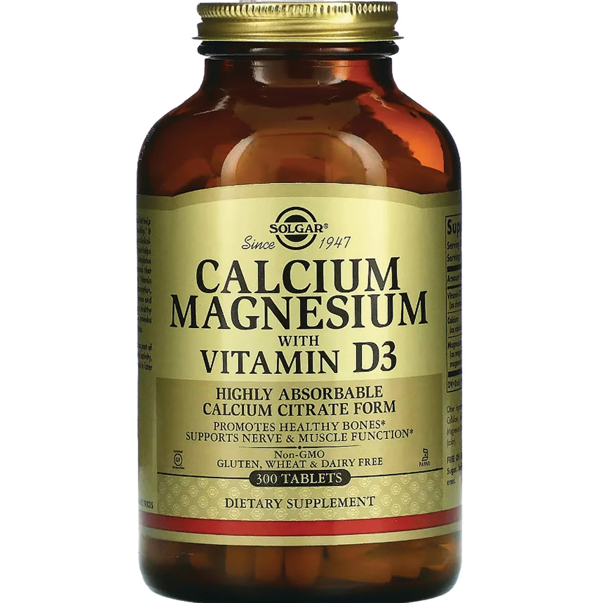 Solgar Calcium Magnesium with Vitamin D3