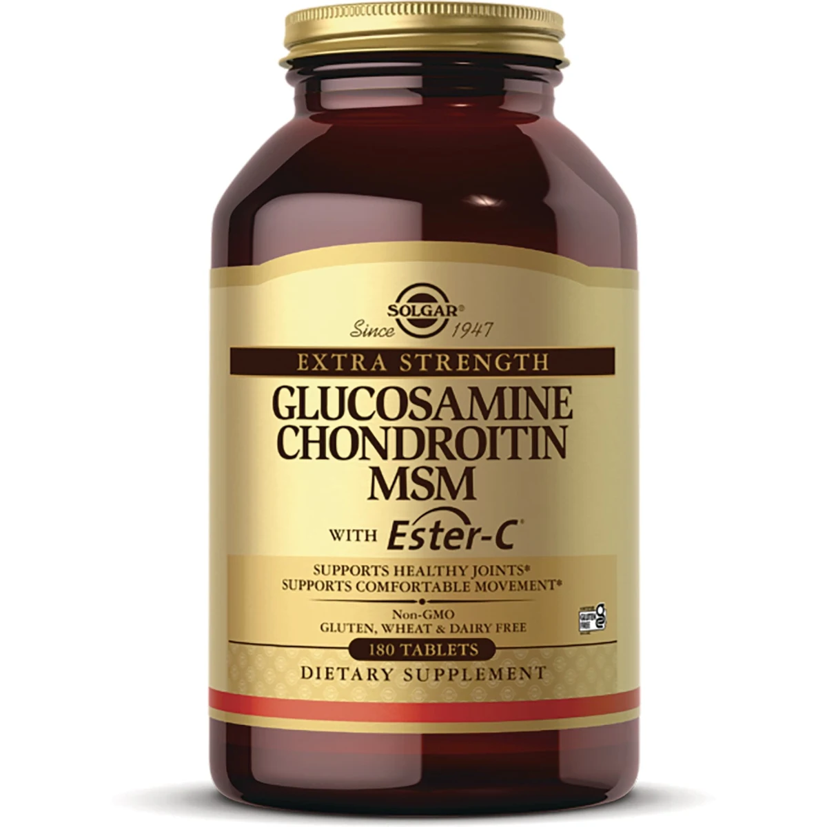 Solgar Extra Strength Glucosamine Chondroitin MSM with Ester-C