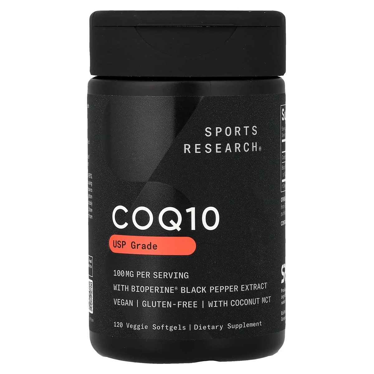 Sports Research CoQ10, USP Grade with BioPerine