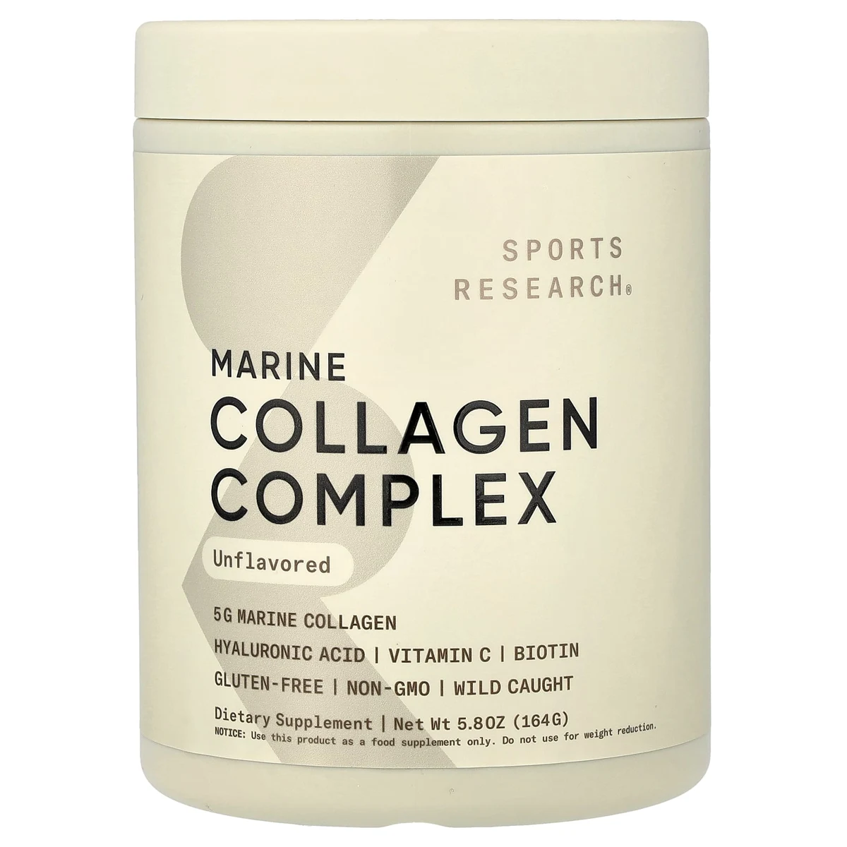Sports Research Marine Collagen Complex, Unflavored