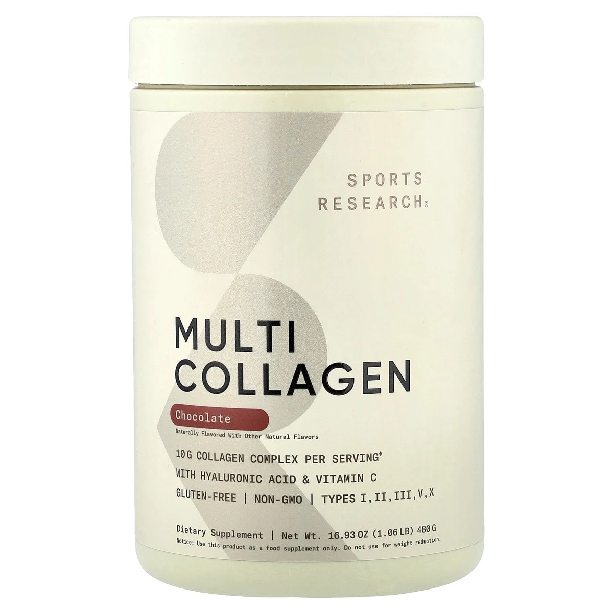 Sports Research Multi Collagen, Chocolate