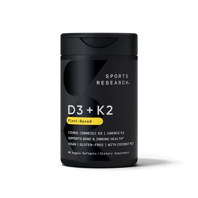 Sports Research Vitamin D3 + K2