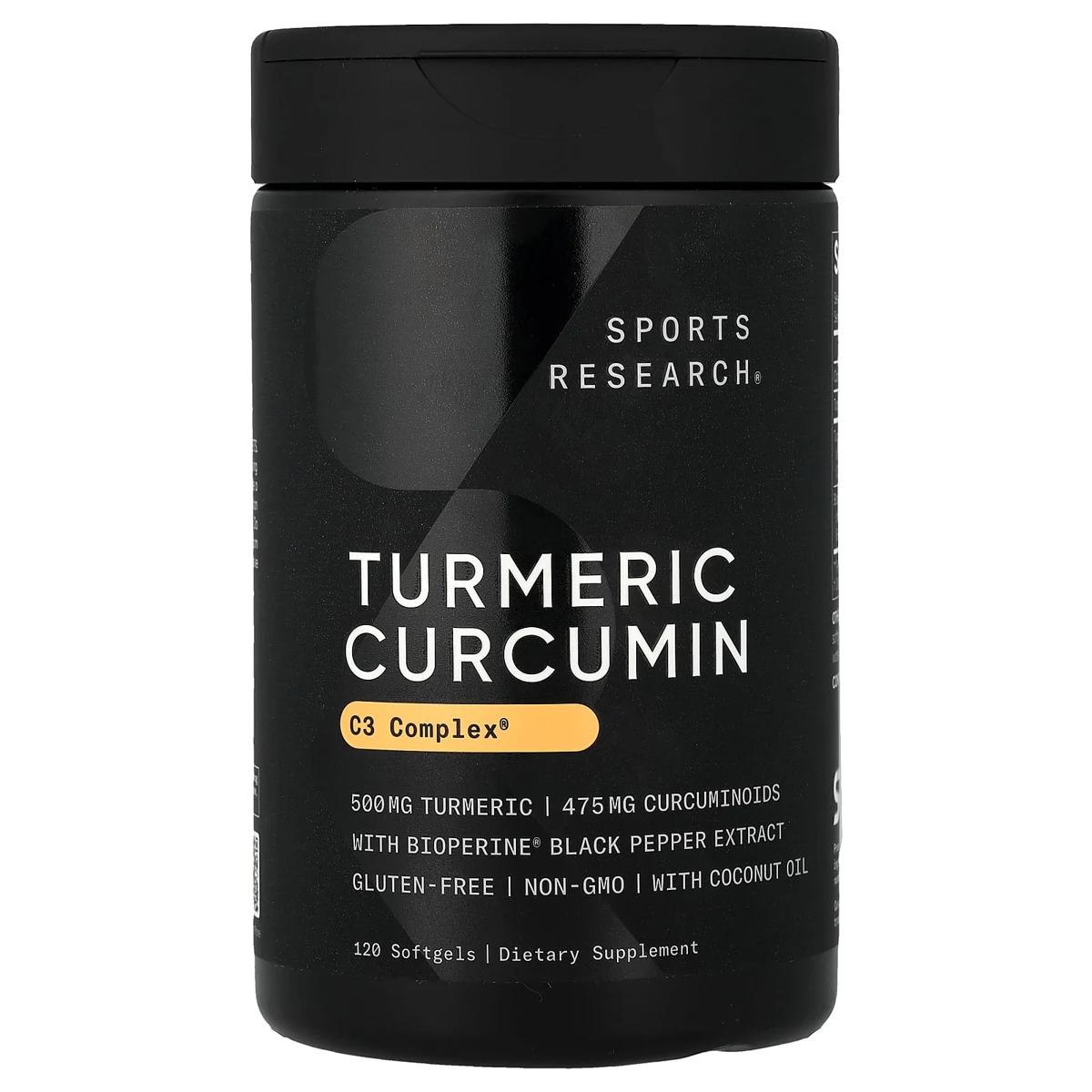 Sports Research Turmeric Curcumin Softgels