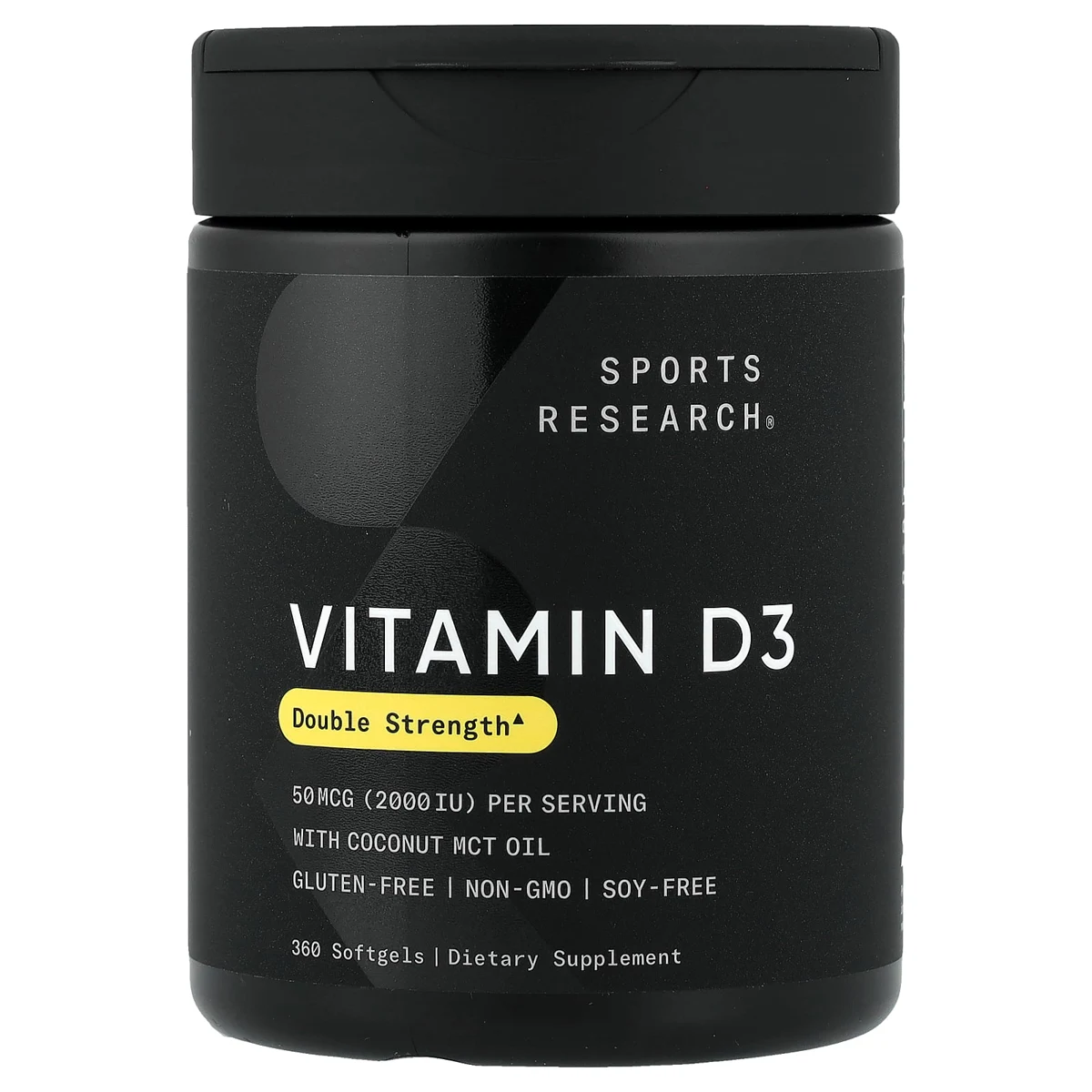 Sports Research Vitamin D3, 50 mcg (2,000 IU)