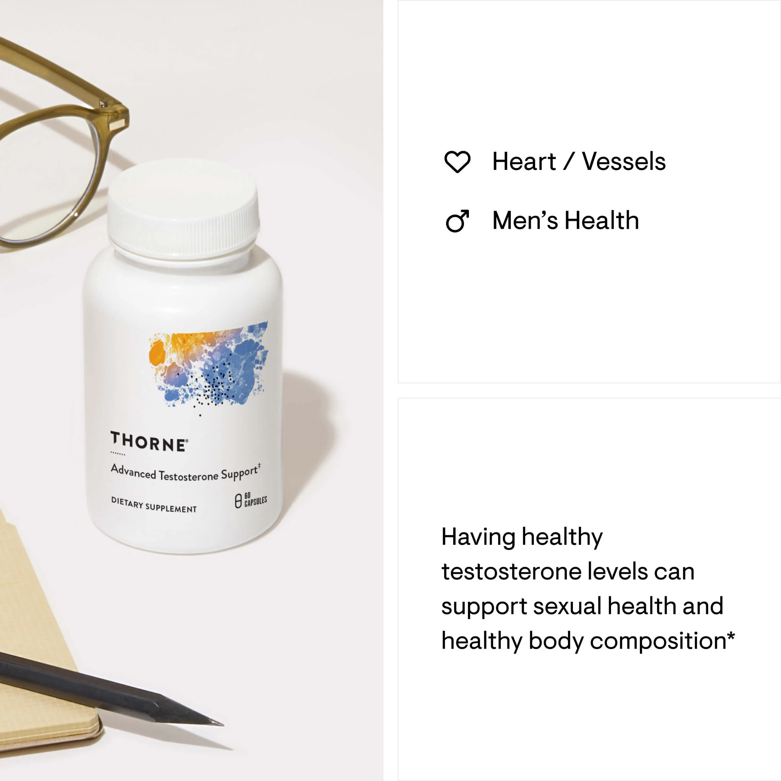 Thorne Advanced Testosterone Support