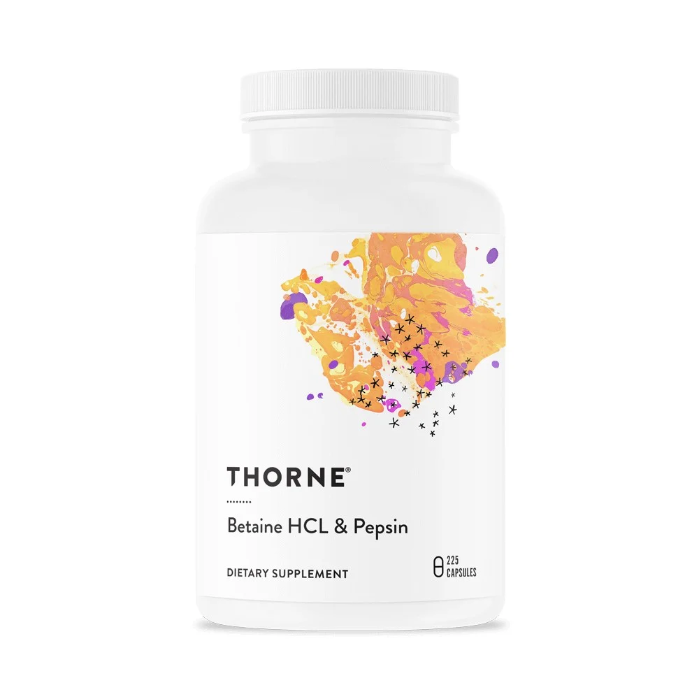 Thorne Betaine HCL & Pepsin
