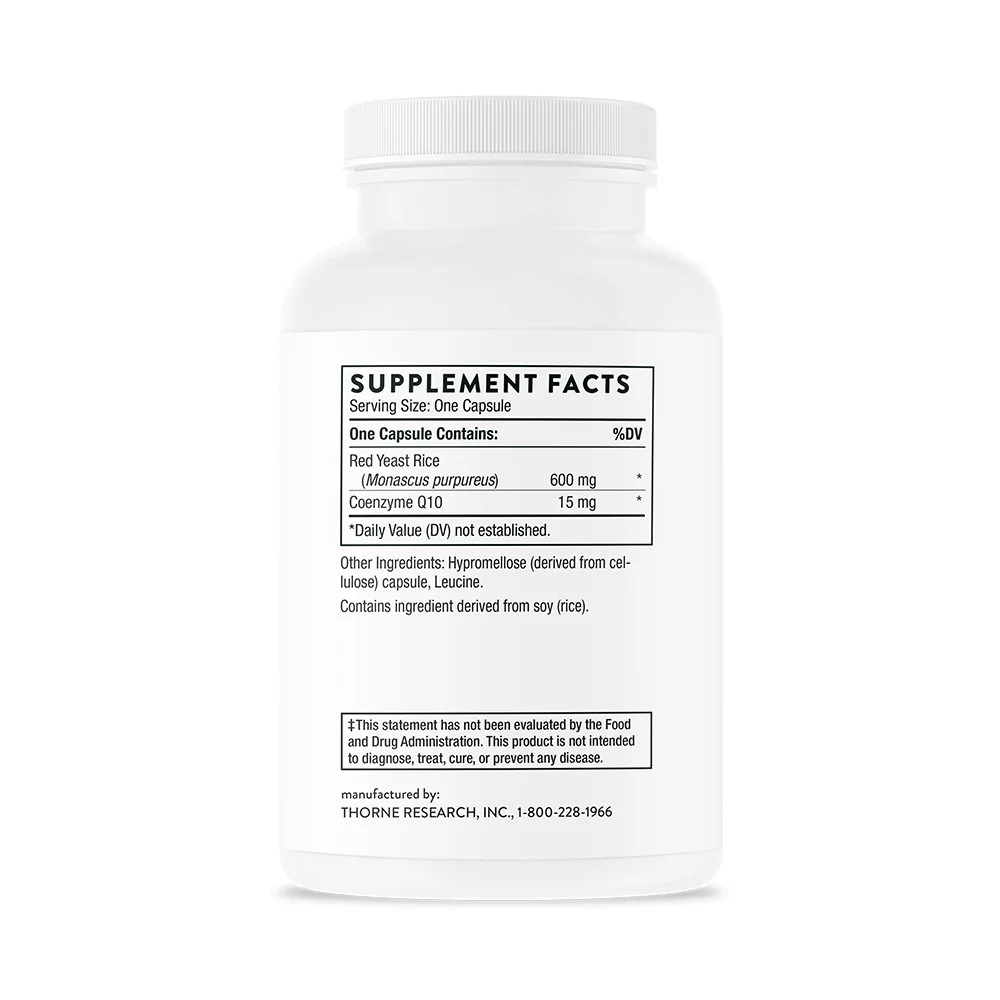Thorne Red Yeast Rice + CoQ10