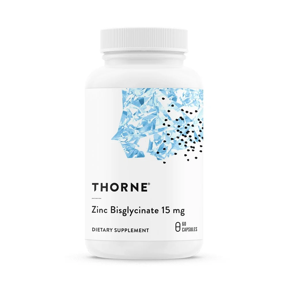 Thorne Zinc Bisglycinate 15 mg