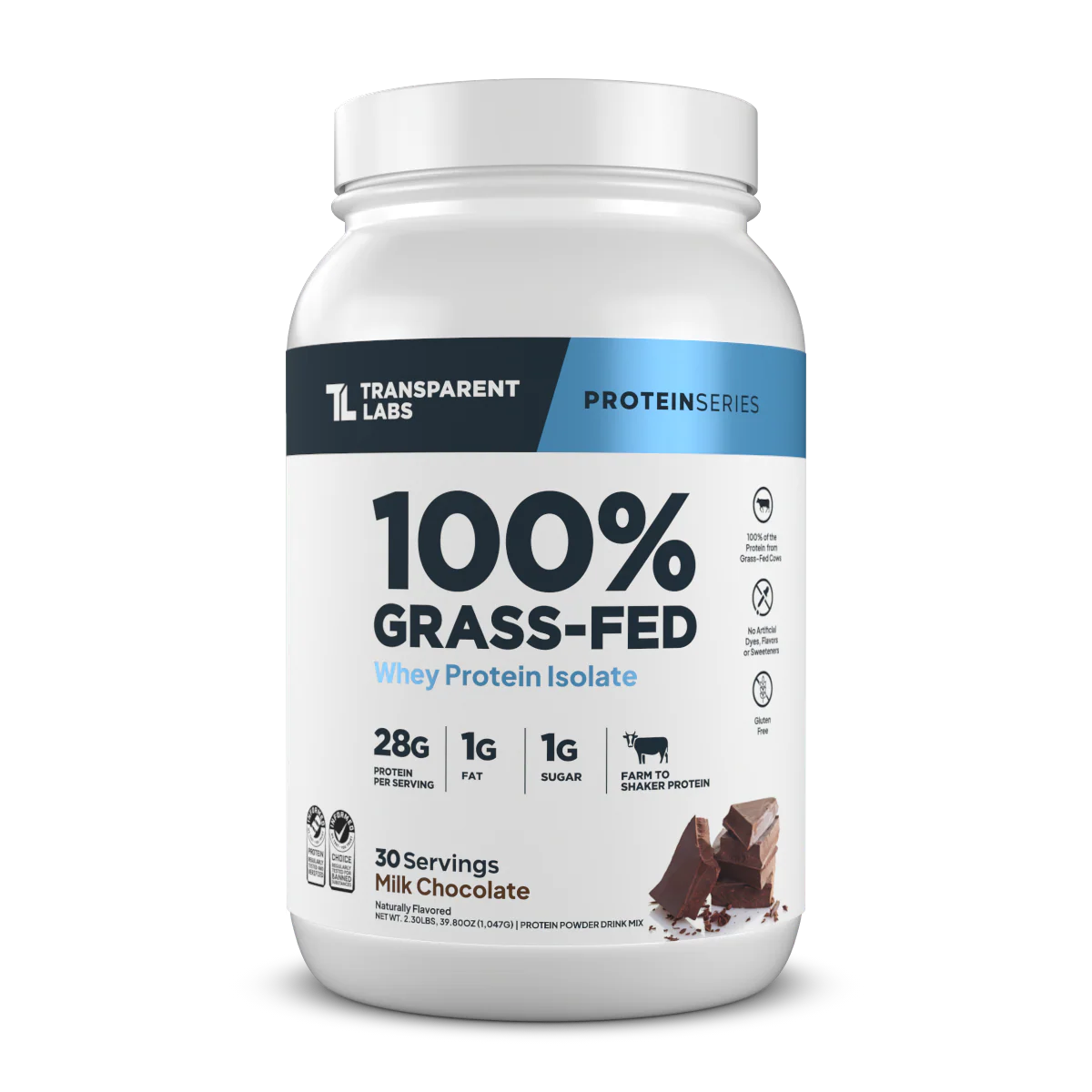 Grass-Fed Whey Protein Isolate — image 1 of 2
