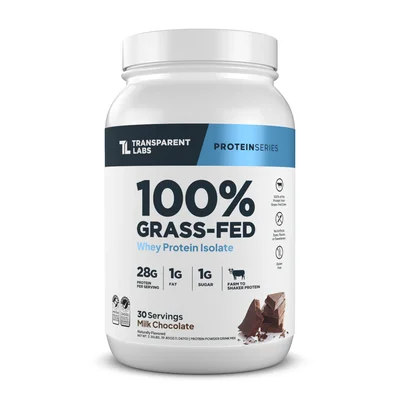 Transparent Labs Grass-Fed Whey Protein Isolate