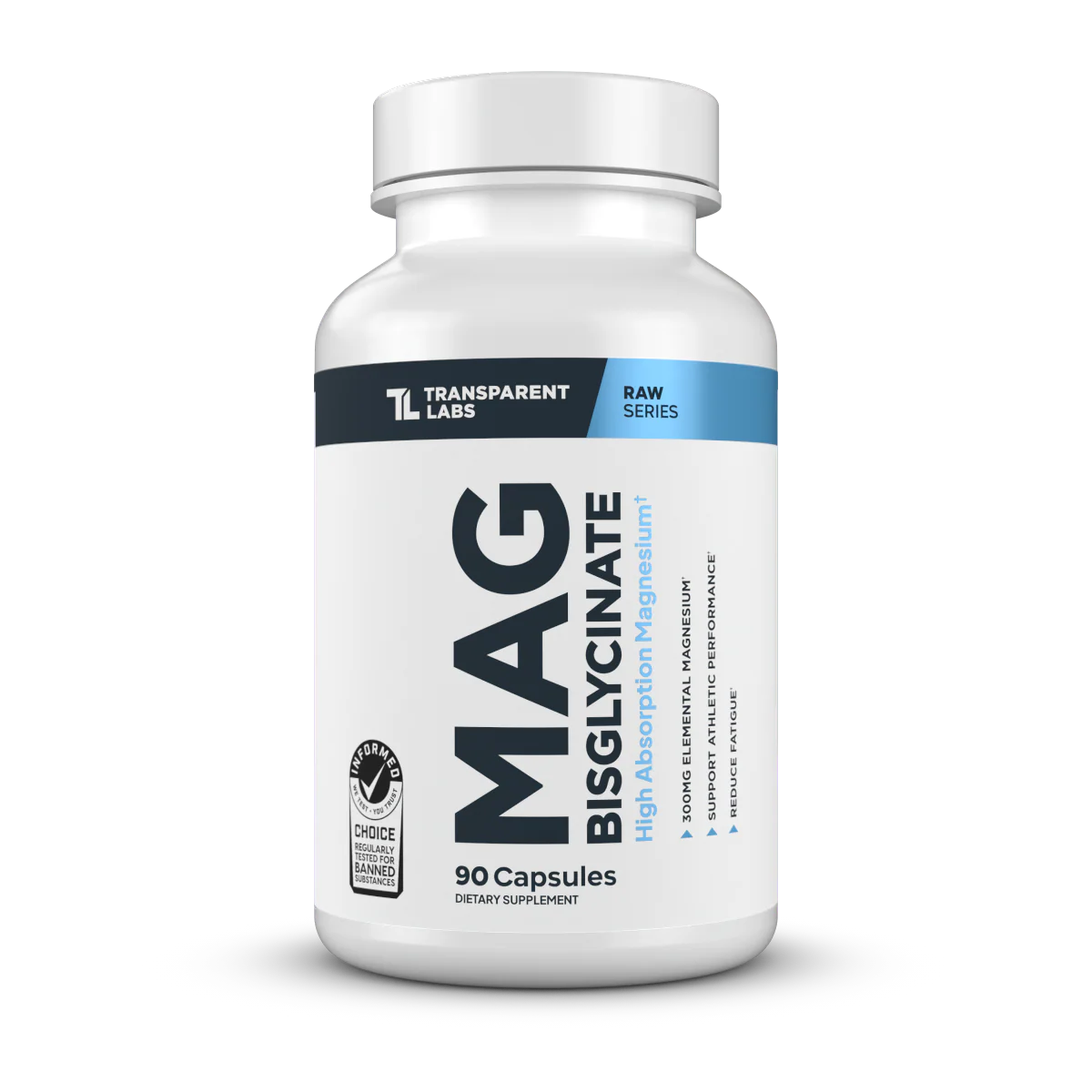 Transparent Labs Magnesium Bisglycinate Capsules | 300mg — image 1 of 2