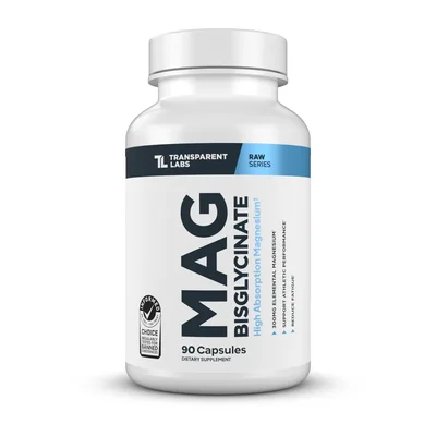 Transparent Labs Magnesium Bisglycinate Capsules