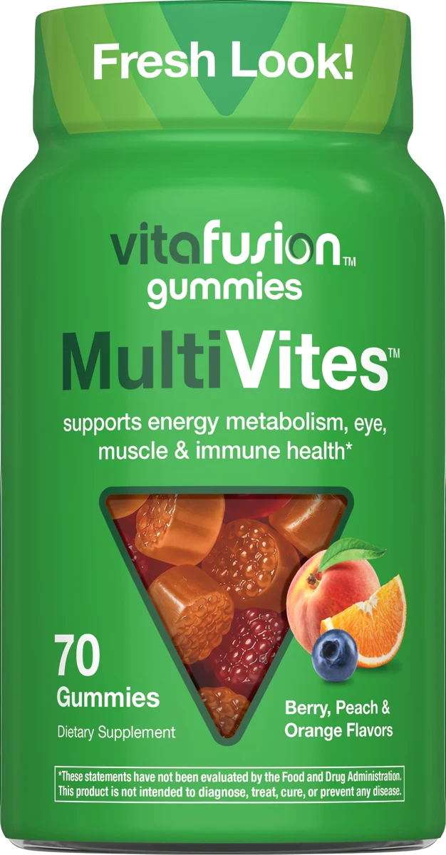 vitafusion MultiVites Gummy Vitamin, 70 Gummies