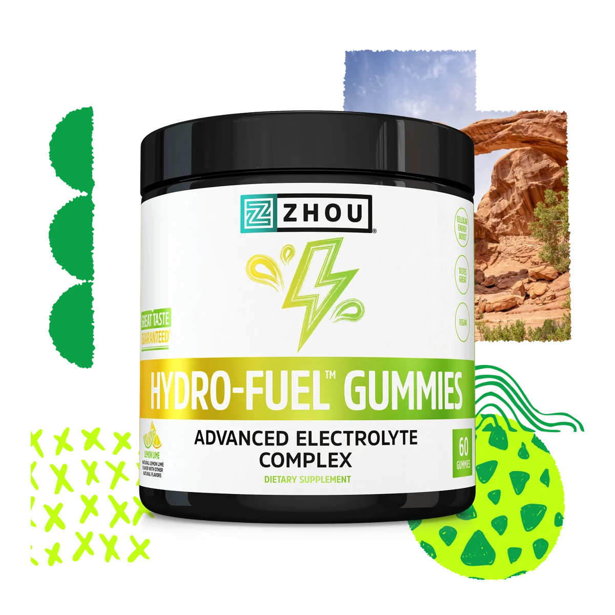 Zhou Nutrition Hydro-Fuel Gummies