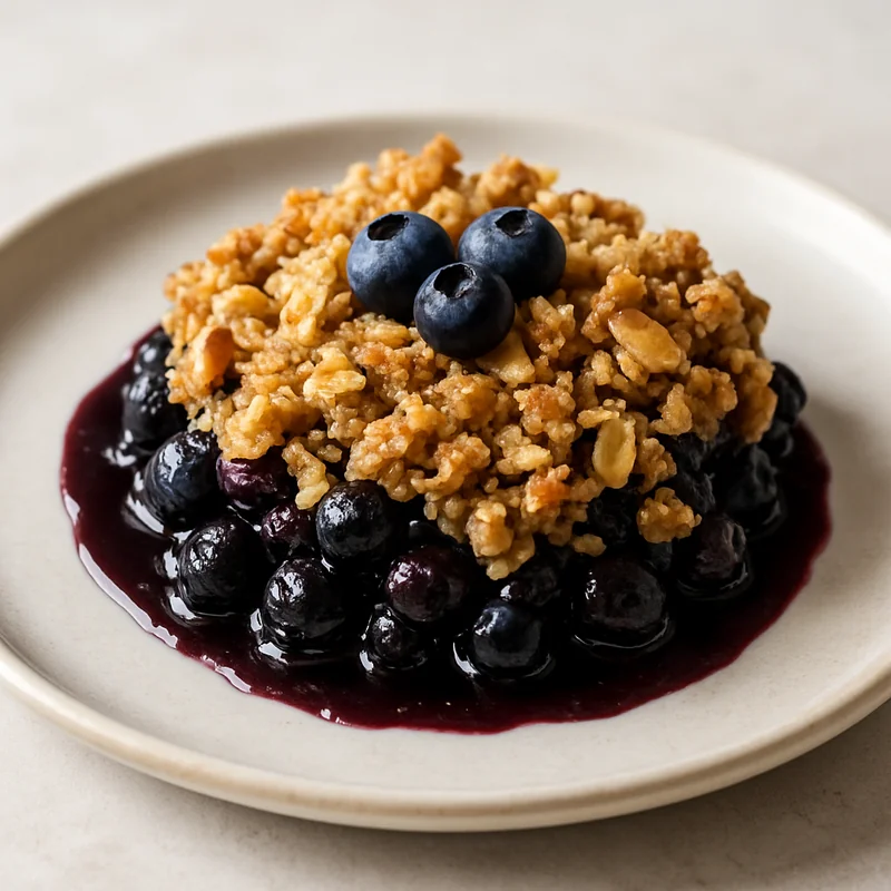 Blueberry Crumble