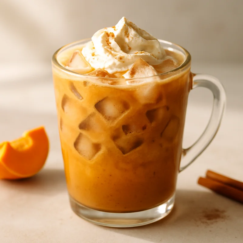 Iced Pumpkin Spice Latte