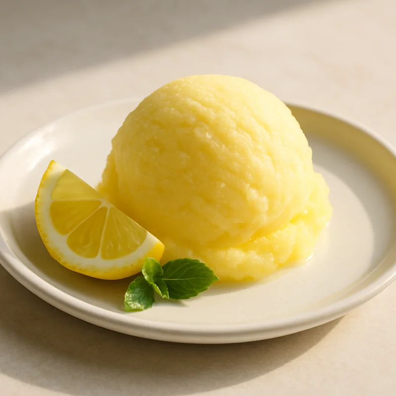 Lemon Sorbet