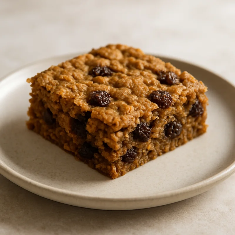 Oatmeal Raisin Bars