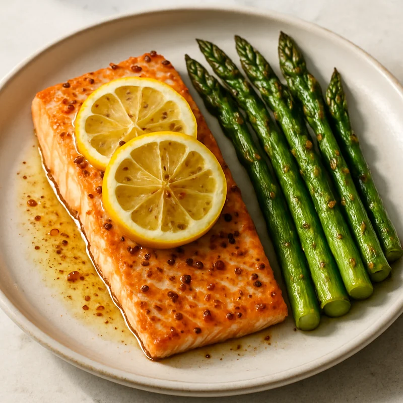 One-Pan Salmon & Asparagus